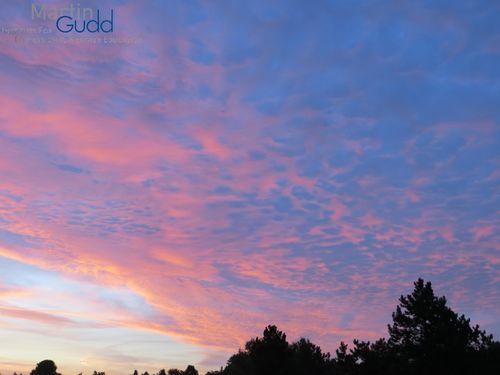 Altocumulus lacunosus duplicatus